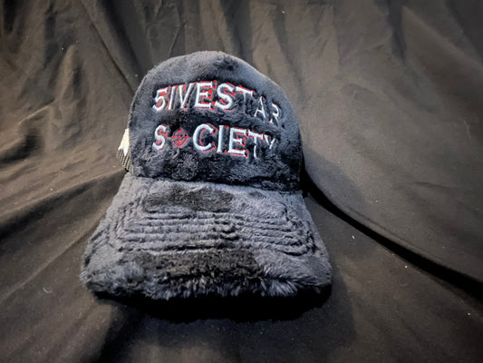 5ivestar Society Black Trucker Hat